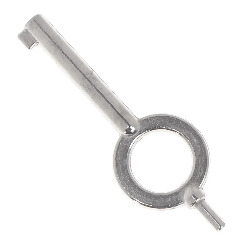 1 PCS American Style Universal Flat Key Blank Special Key Handcuff Lock Key Zinc Alloy Keychain