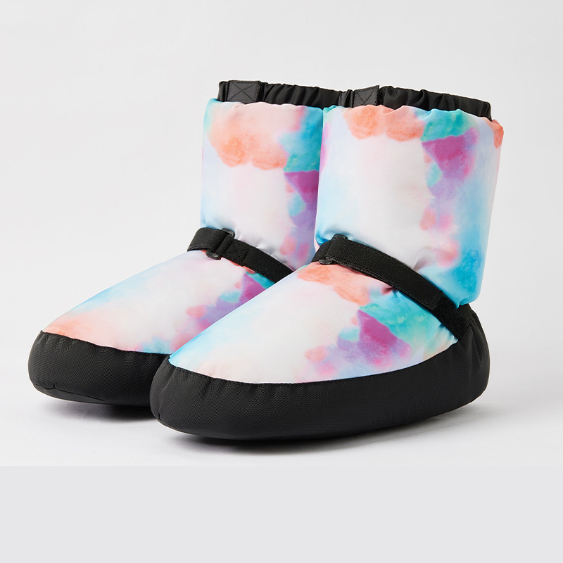 Zapatos de Ballet, botas de baile de invierno, botas cortas de calentamiento, zapatos de Ballet antideslizantes cálidos, zapatos de entrenamiento, zapatos de baile de algodón para adultos
