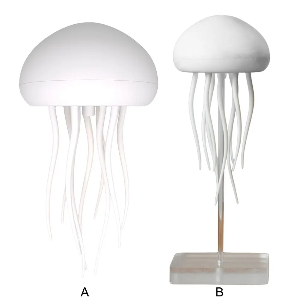 Lámpara Deformable para mesita de noche, luz LED RGB con gradiente, Control por voz, tentáculos flexibles, decoración del hogar para dormitorio de niños