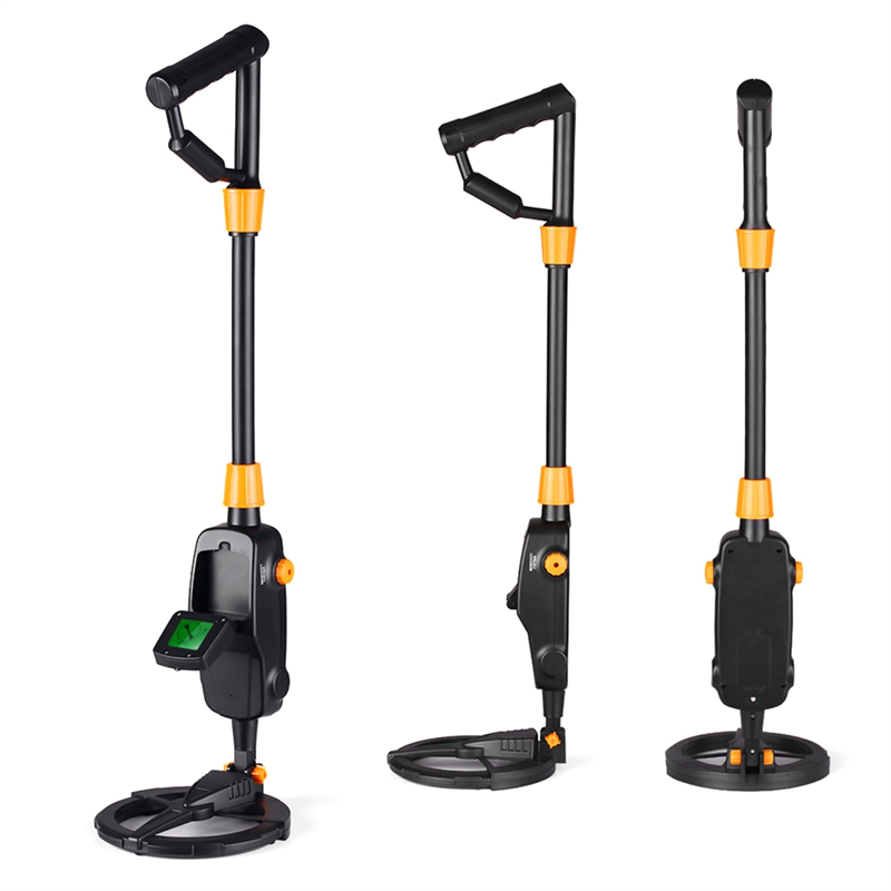 1 conjunto detector de metais subterrâneo detector de ouro caçador de tesouros detectando pinpointer com bobina de busca à prova dwaterproof água MD1008A-A31R