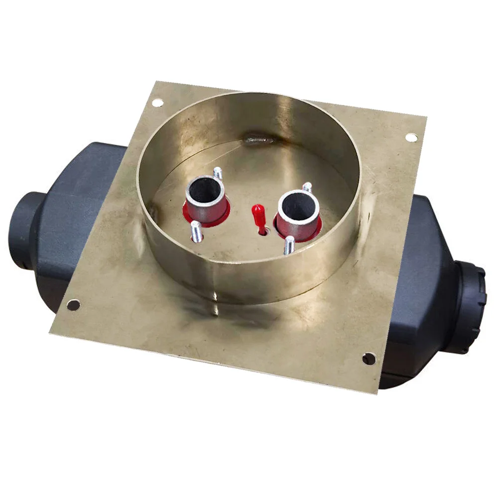 Placa de montaje de calentador diésel chino, torreta plana de acero inoxidable de 60mm para calentadores Eberspacher Webasto, reemplazo de calentador de coche
