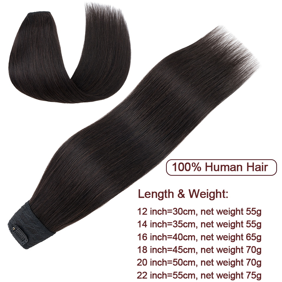 Sego 12 "-22" clipe em forma de v em extensões de cabelo cabelo humano real invisível clipe sem emenda em linha reta uma peça postiços para mulher