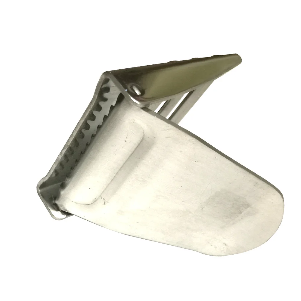 Đèn Lặn Thép Không Gỉ Trọng Lượng Lưng Dây Webbing Khóa Spearfishing Nhanh Chóng Phát Hành BCD Khóa Thắt Lưng Cho 5Cm Dây