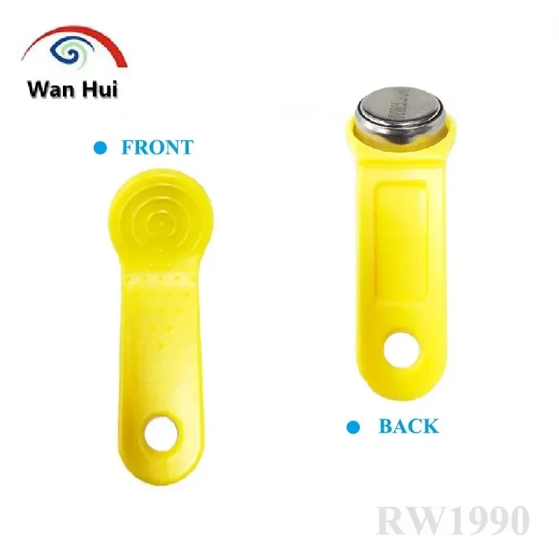 5Pcs RW1990 RFID Key RW1990-F5 iButton TM Touch Memory Card RFID Tag Rewritable Copy Clone Duplicate for Dallas Key Access Card