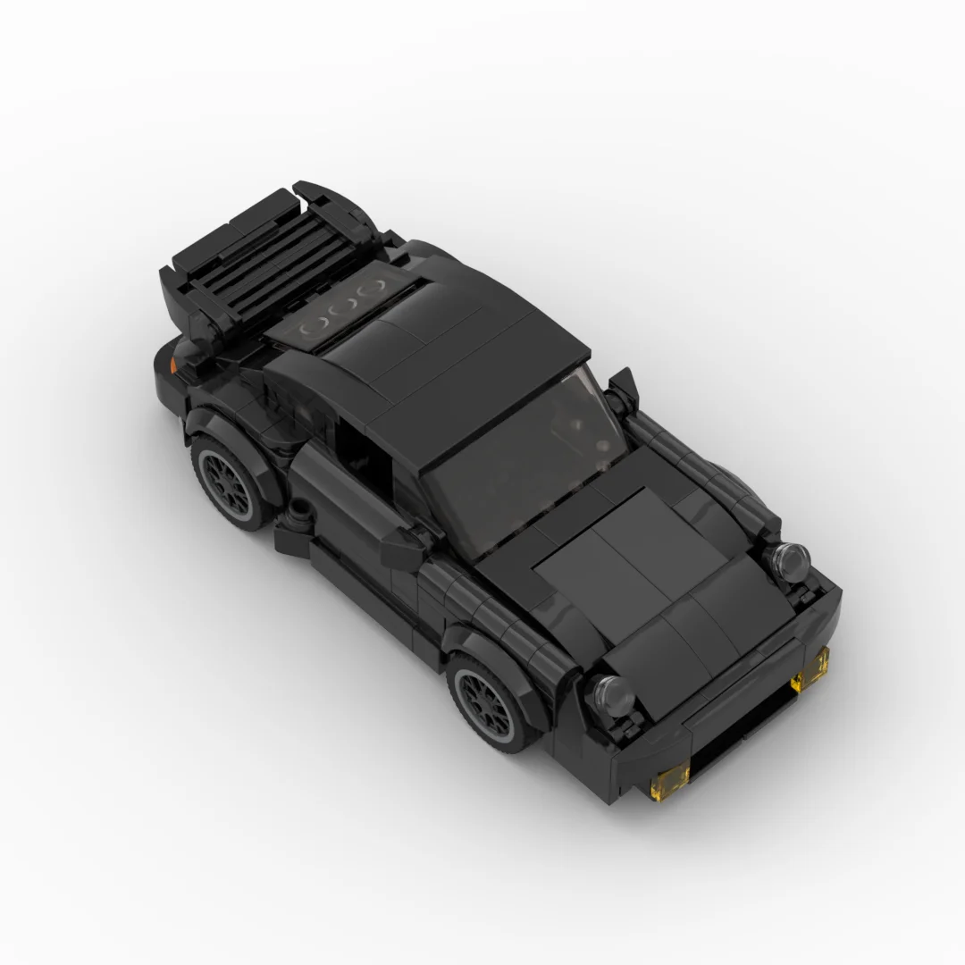 MOC-Black Bird (930)Turbo Racingกีฬารถความเร็วChampion Racer Building Blocksอิฐสร้างสรรค์โรงรถของเล่นสําหรับชาย
