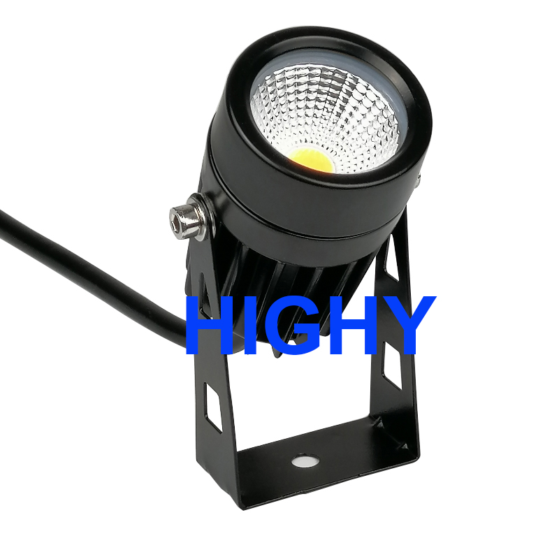 3W LED 5W COB Vườn Bãi Cỏ Đèn LED Ngoài Trời Mũi Nhọn Sáng Chống Nước Chiếu Sáng Đèn Led Sân Vườn Con Đường Ốp Nổi AC110V 220V DC12V24V