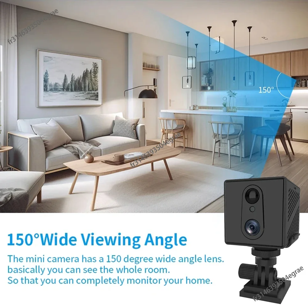 256/64GB 4G Sim-kaart Mini Camera 5MP 3000mAh Batterij Draadloze Wifi Nachtzicht Bewegingsdetectie CCTV Twee-weg voice IP Camera