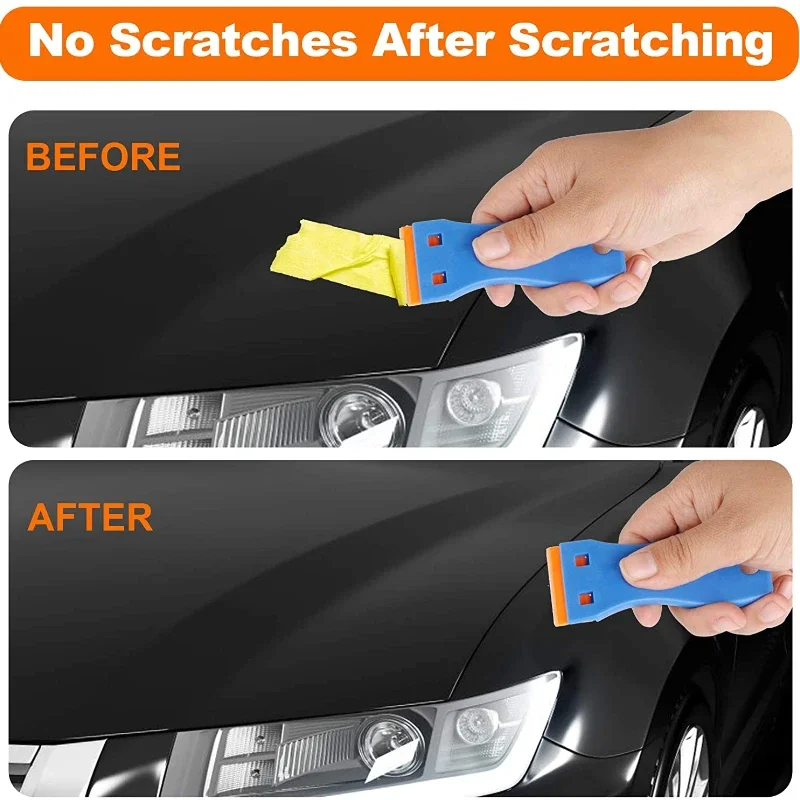 Lijmverwijderingsschraper Multifunctionele Plastic Glasverwijdering Schraper Autofilm Applicatie Tool Keukenreinigingsschop