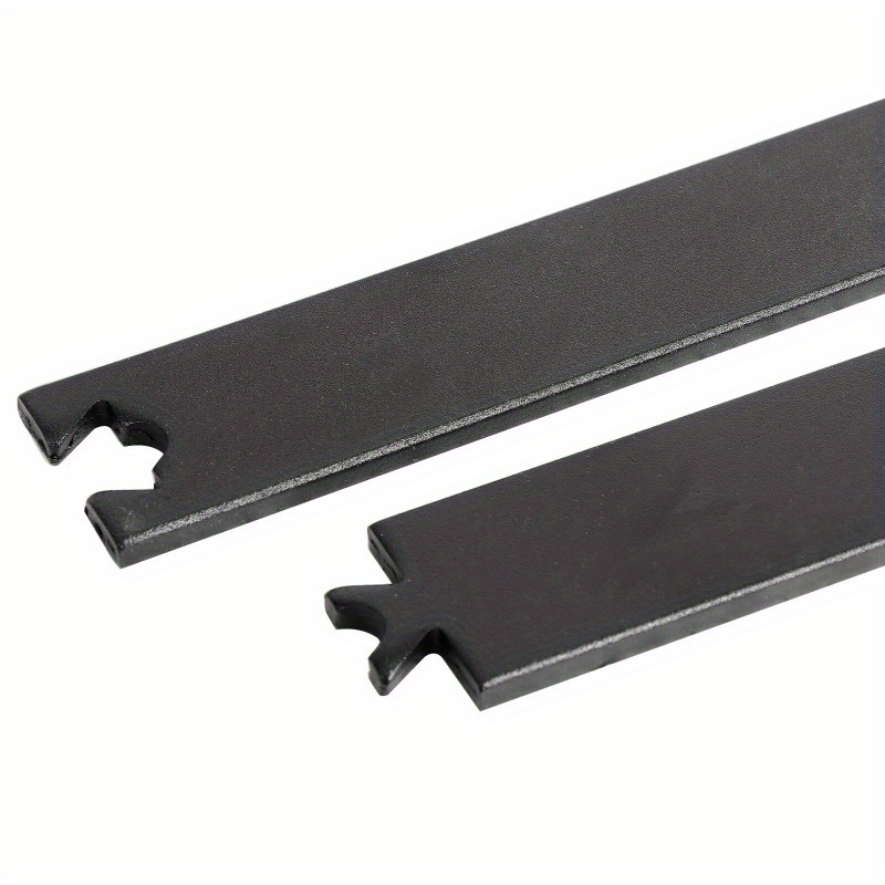 6.6 FT Sliding Barn Door Hardware Kit Wood Modern Hang Style Track Rail Black