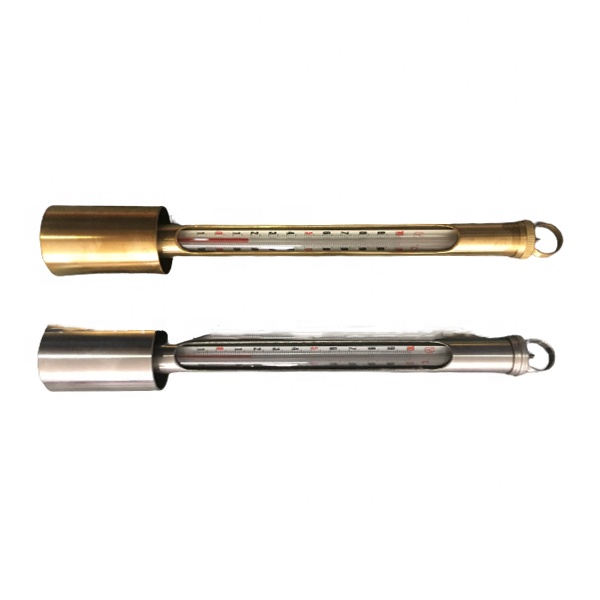 เครื่องวัดอุณหภูมิแบบกระจกมีเครื่องหมาย65170ภายในอาคารเทอร์โมมิเตอร์ห้องโดยสารเรือ