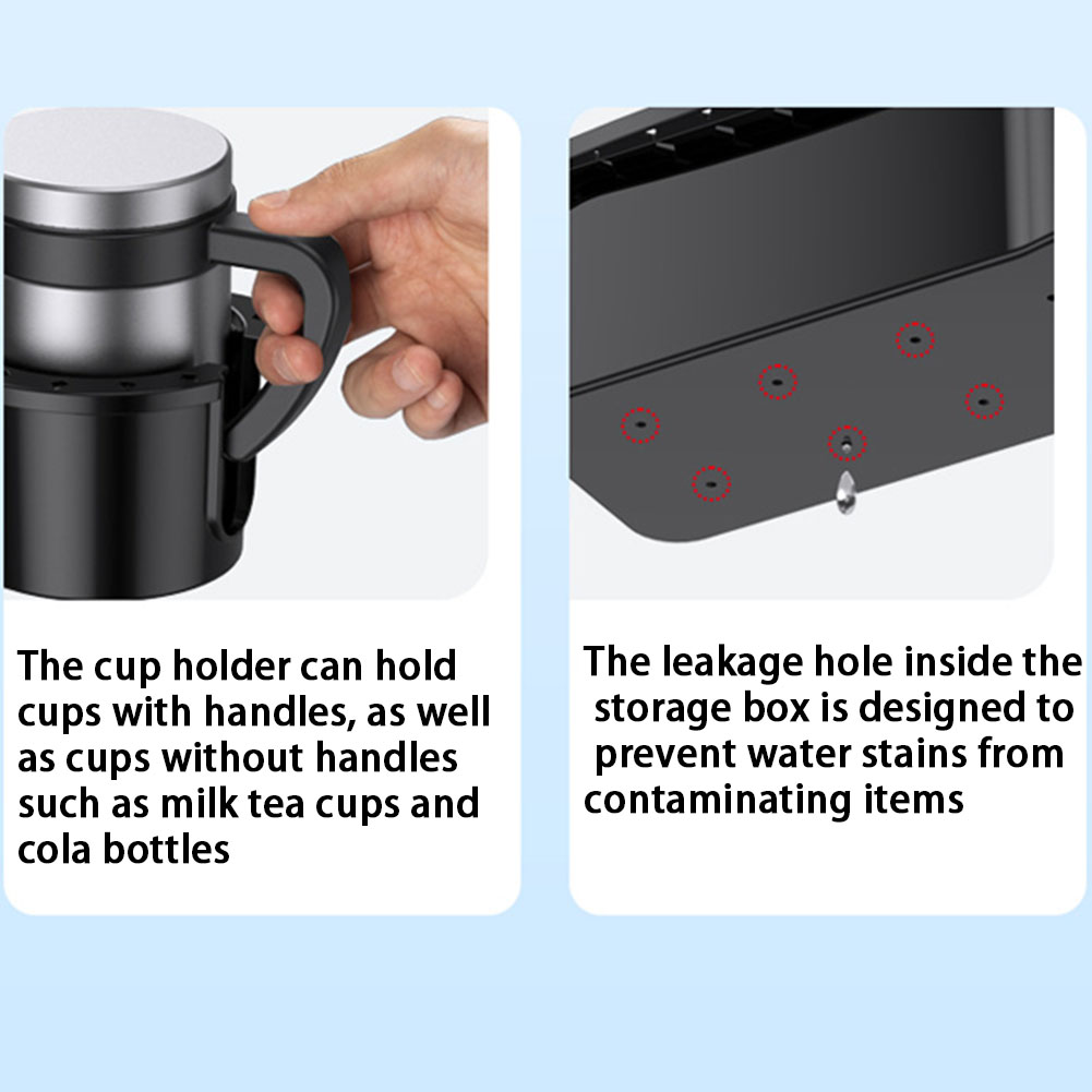 Boot Caddy Organizer Bootopslag Organisator Marine Opbergdoos Telefoon Drinkbox Organizer voor Boot Kajak Ponton Bass Boot