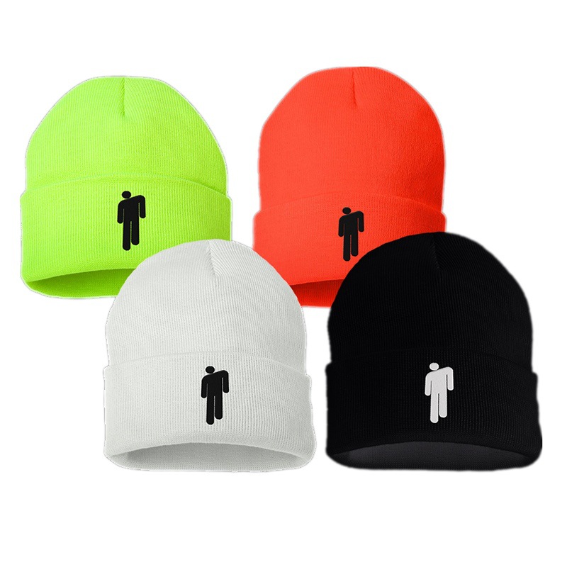 Singer Billie-gorros de punto para jóvenes, gorras de Hip Hop