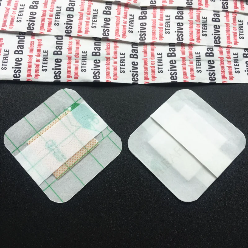 50 teile/satz Transparent Pflaster PU Wasserdichte Wundauflage Patch für Erste Hilfe Heften Gips Klebe Bandagen Woundplast