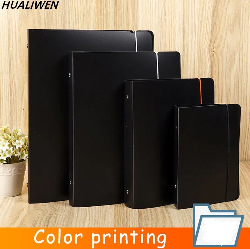 A4 A5 A6 A7 B5 Ringbuch Notebook Peeling Lose-Blatt Business Büro PP Inneren Kern Abdeckung Notizbuch Journal büro Schreibwaren