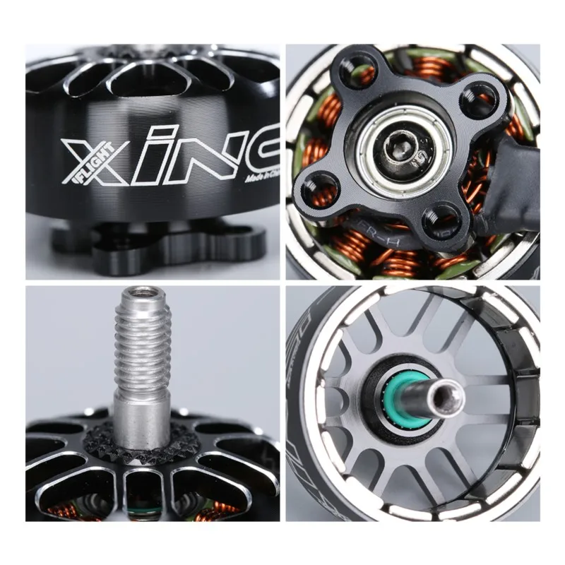 4 pçs iflight xing e pro 2207 1800kv 6s/2450kv 2750kv 4S motor sem escova para fpv rc multicopter peças de drone de corrida peças diy