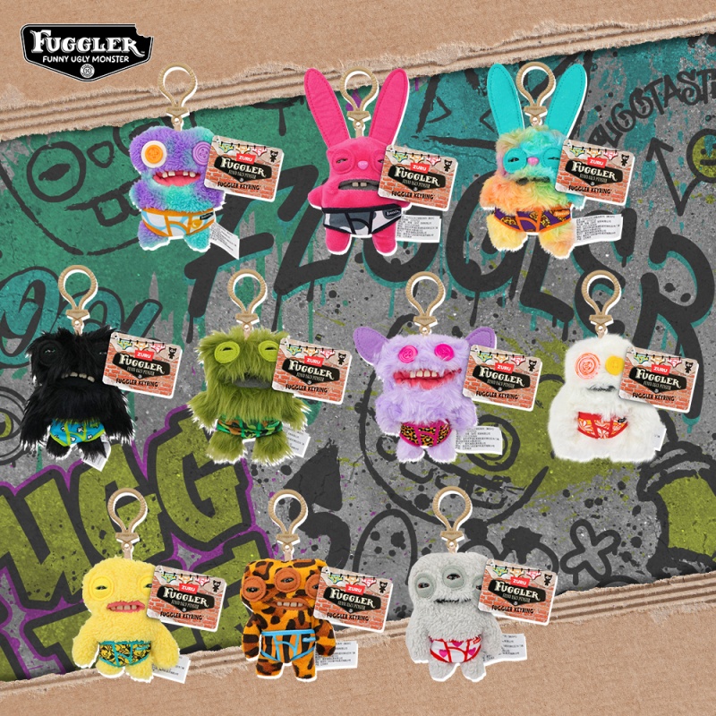 Забавные оригинальные игрушки-фургоны, плюшевые игрушки-монстры, брелок, мягкая Peluche WideEyed, сжимаемая спинка, упаковочные аксессуары, куклы для детей