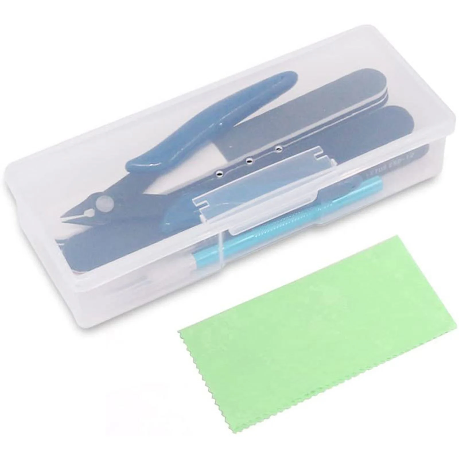DIY Essential Modeler Basic Tools Craft Kit Set for Car Model Building and Repairing 9Pcs /set