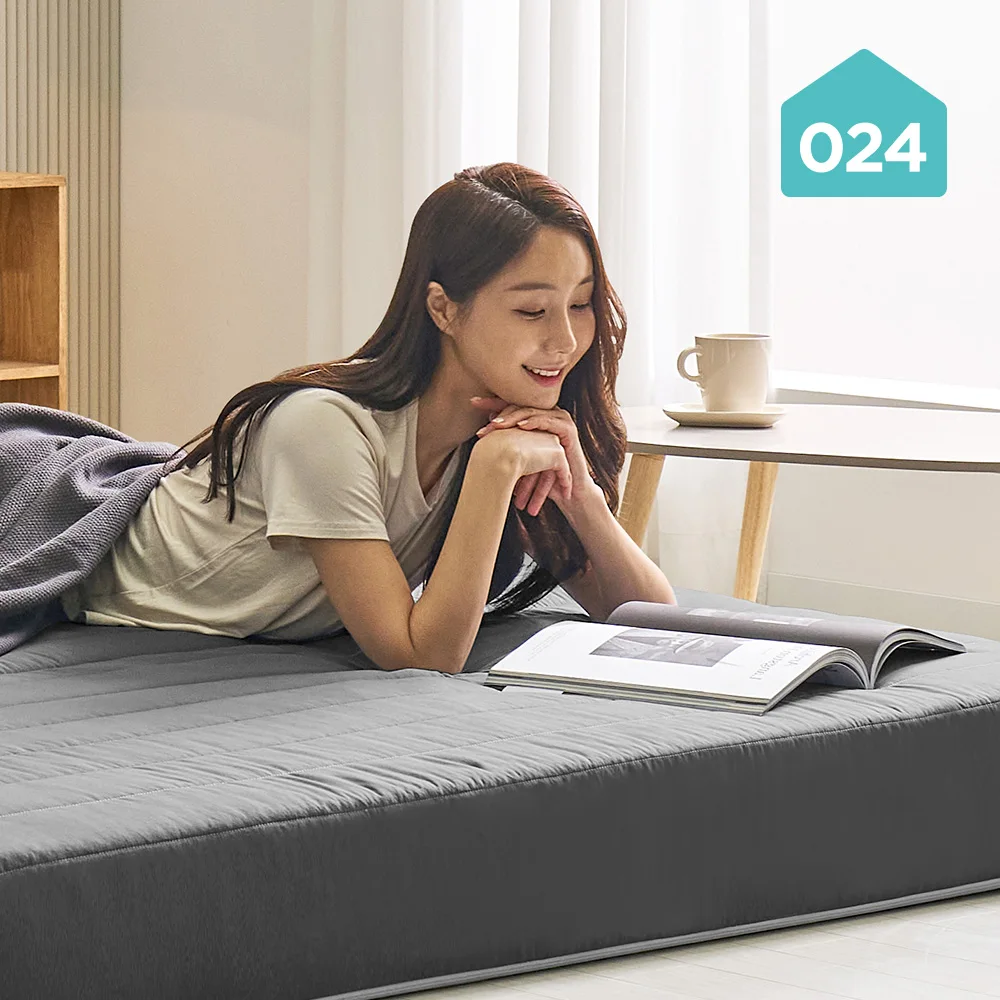 024홈 국민토퍼 3단 접이식 매트리스 단단한 바닥 침대 토퍼 8/16cm MS/SS/Q