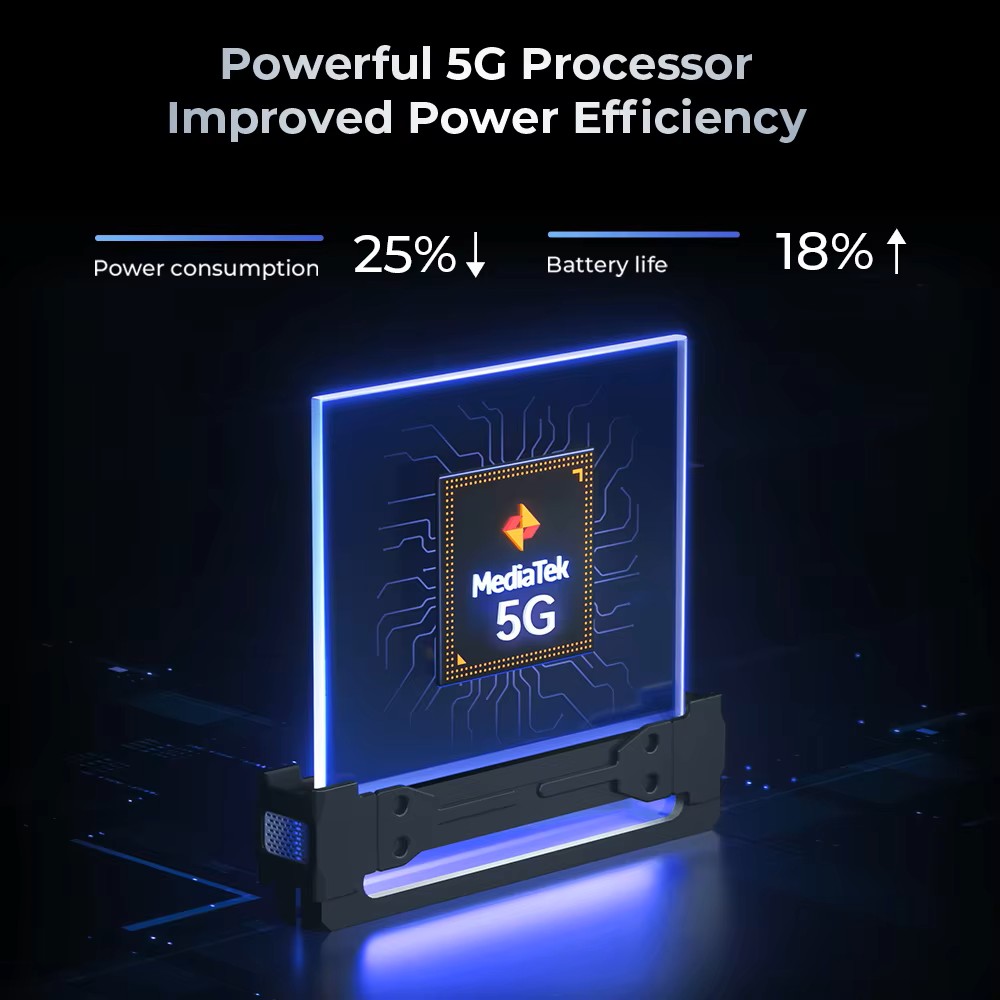 Oukitel WP35 Pro Robustes Smartphone 5G 11000 mAh 36 GB + 512 GB Andiron 14 64 MP NFC-Handy