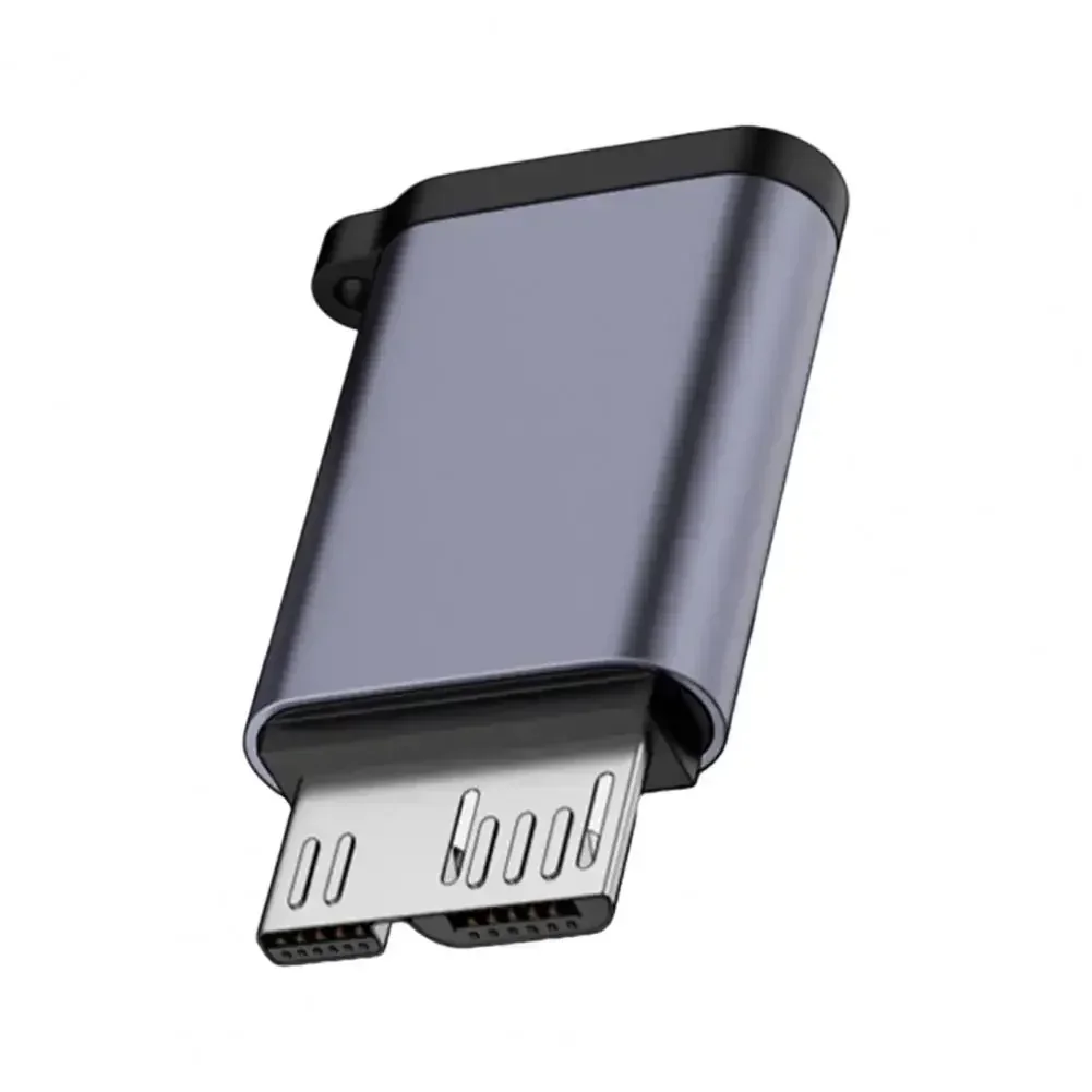 Adaptateur Micro B USB 3.0 Alemle Vers Typ C Buchse, Stecker für Disque Dur Externe HDD, Sengble