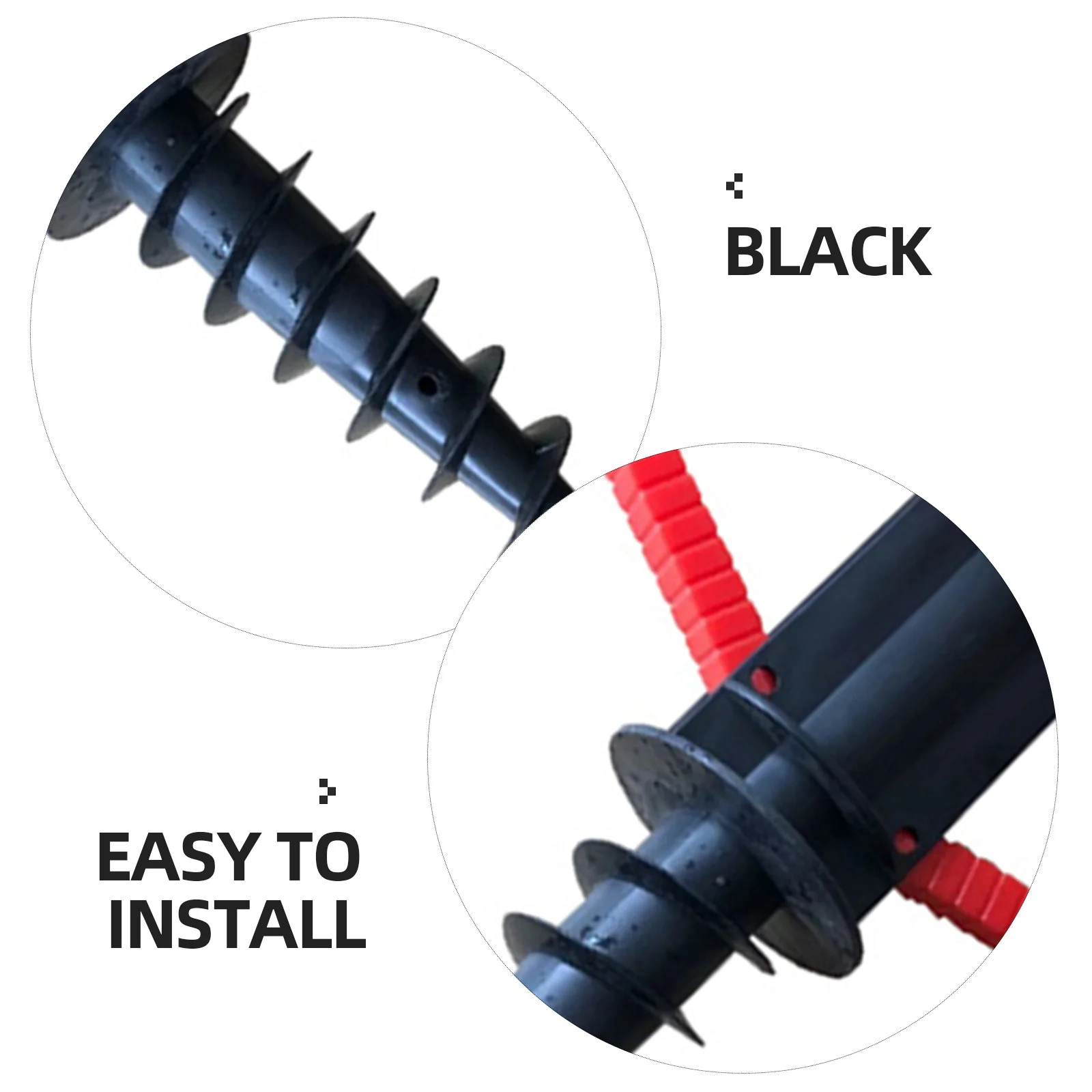 1Pc Beach Sun Umbrella Plug Parasol Anchor & Bases Patio Beach Folding Sand Hooks For Tent Grabber With Handle Large With Handle