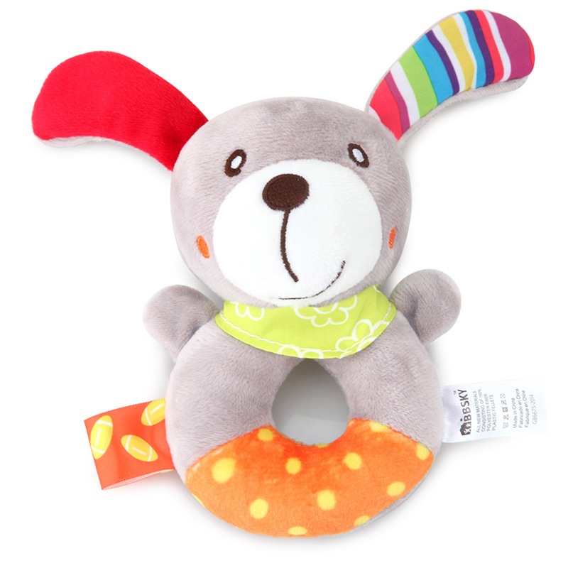 เด็ก Plush Rattle การ์ตูนสัตว์ Crib Mobile Bed Bell ของเล่น 0-12 เดือนทารกเด็กวัยหัดเดินของเล่นเพื่อการศึกษาสําหรับทารกแรกเกิดของขวัญ