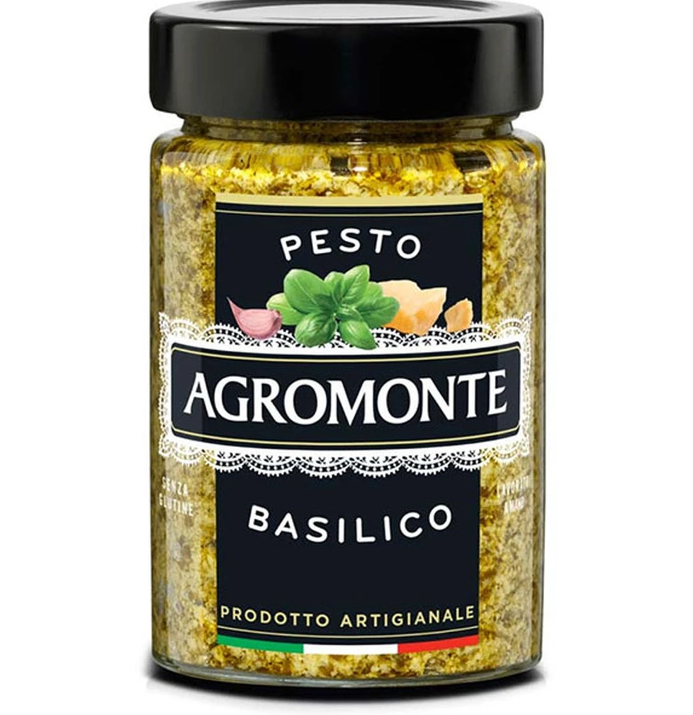 Pesto Al Basilico 100g - Agromonte