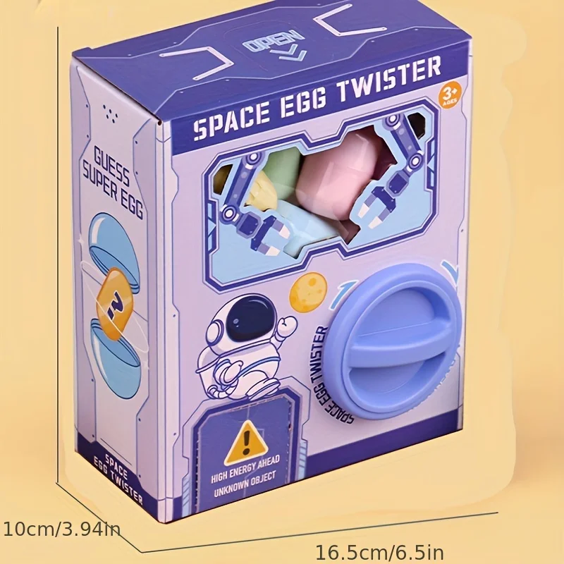 Gacha Machine Speelgoed, Pop Clip-pop Machine, Verrassing Mini Blind Box, Kerstcadeau voor jongens en meisjes, Met 6 Gacha Willekeurige Match