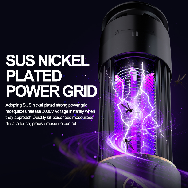 Xiaomi Muggen Killer Lamp Bug Zapper Insect Fly Trap Camping Lantaarn USB Timing Elektrische Outdoor Insect Killer Repellent