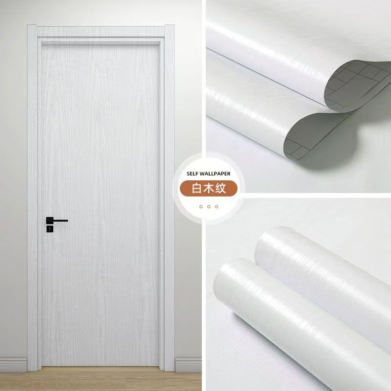 Hạt Gỗ Sọc Hình Nền Retro Phong Cách Nội Thất Đổi Mới Tự Dính Chống Thấm Nước Phim Phòng Khách Nền Dán Tường