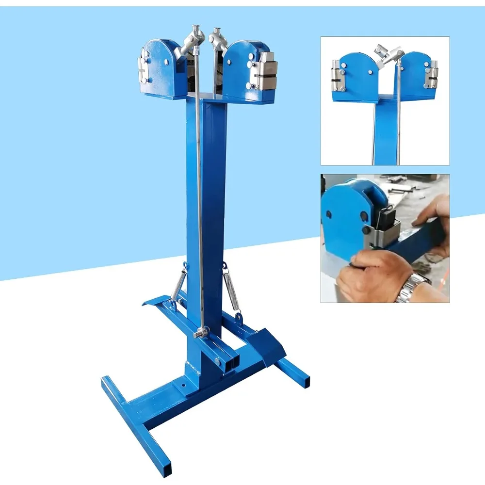 Macchina per allungare restringente in metallo due in uno, dispositivo di compressione e allungamento con pedale Ss-18fd Macchina per allungare
