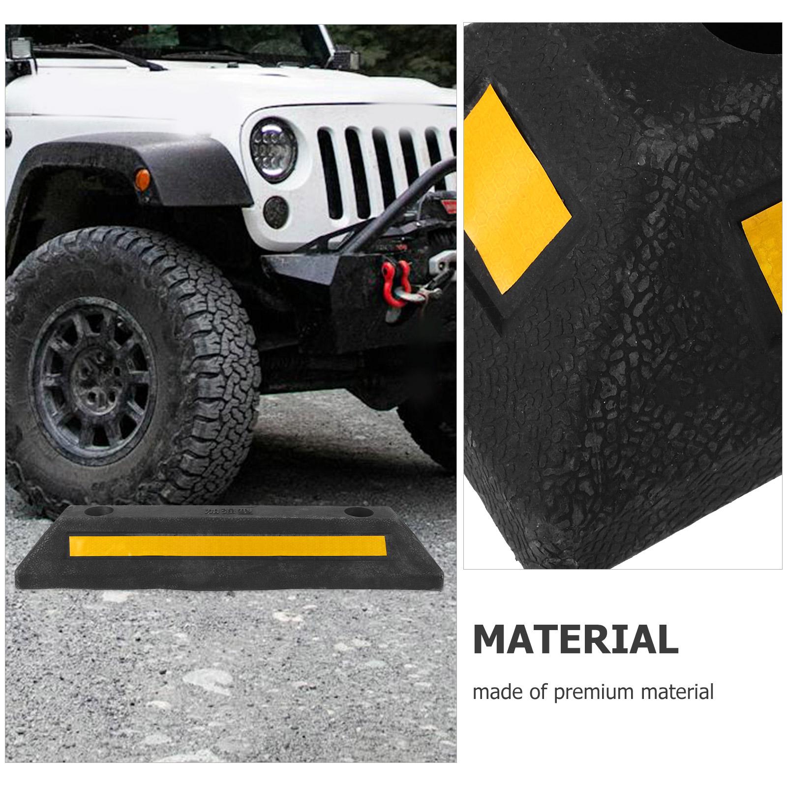 Parkplatz Stopper Für Garage Parkplatz Gummi Stopper Auto Zubehör Garage Hilfe Limiter Stopper Einfahrt Auto Garage Rad Stopper