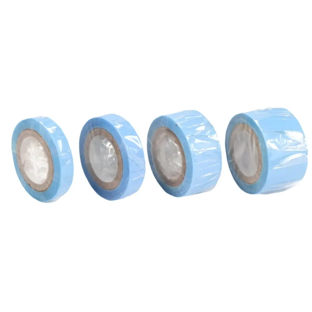 Nastro per sistema capillare Nastro per camminatore doppio lato Nastri per estensione dei capelli ultra resistenti per chiusura in pizzo 0,8 cm 3 metri / rotolo Colla per parrucca anteriore in pizzo