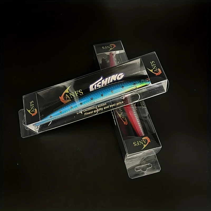 Señuelo de pececillo biónico grande, cebo Artificial de 180mm/24g, aparejos de pesca de medio agua, perfecto para atrapar peces grandes, 1 ud.