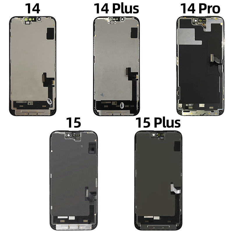 100% probado OLED para iPhone X XR XS Max LCD Digitalizador de pantalla táctil para iPhone11 12ProMax pantalla 13Mini 14Plus 13PROMAX 15Pro LCD