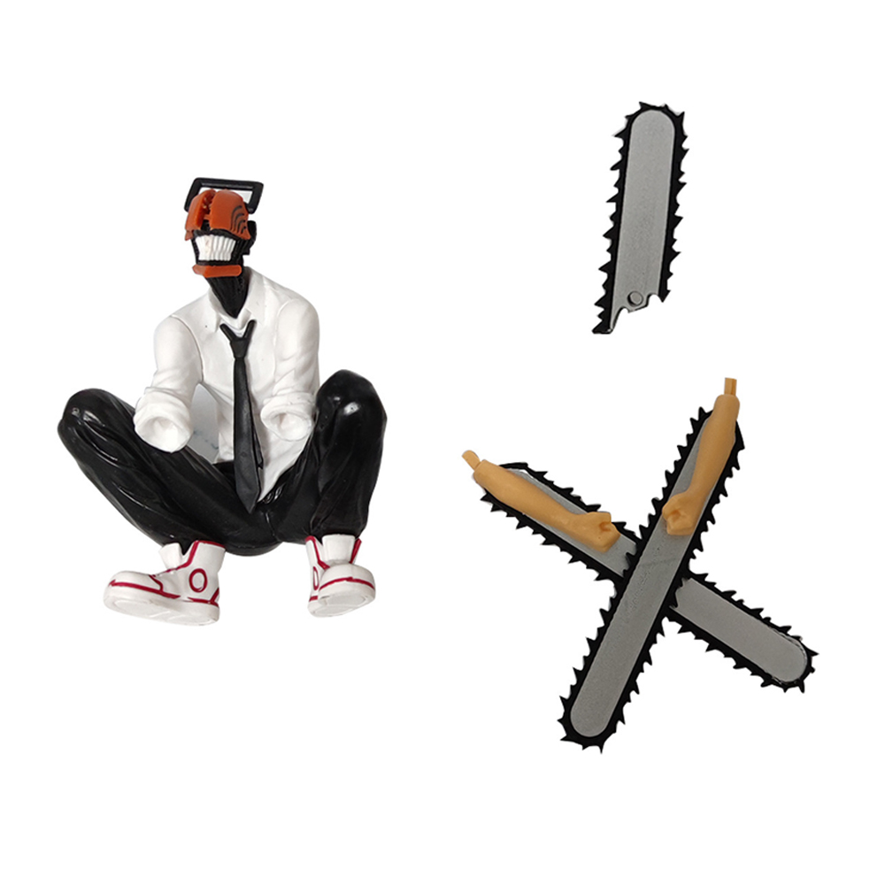 อะนิเมะรูป 14 ซม.Chainsaw Man Power/Denji Action Figure PVC ก๋วยเตี๋ยว Figurine ผู้ใหญ่คอลเลกชันรุ่นของเล่น