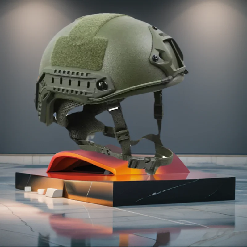 Capacete tático kevla balístico ach, capacete balístico de alta qualidade, nij iiia, almofada de suspensão rápida, capacete balístico