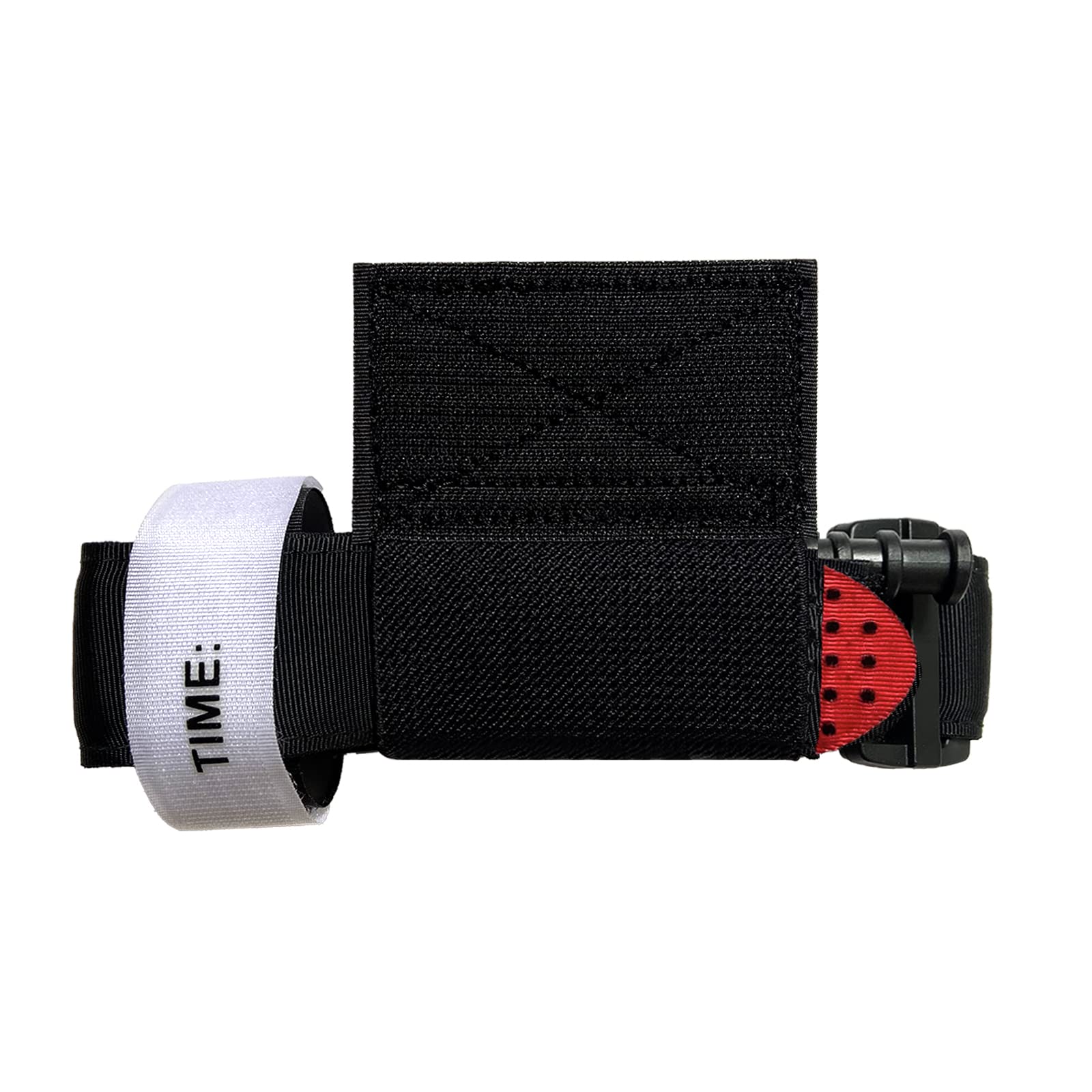 Molle Belt Tactical Tq Elastic Tourniquet Holder Hook & Loop Secure Pouch Competition Chest Rig Vest Accessories Carrier