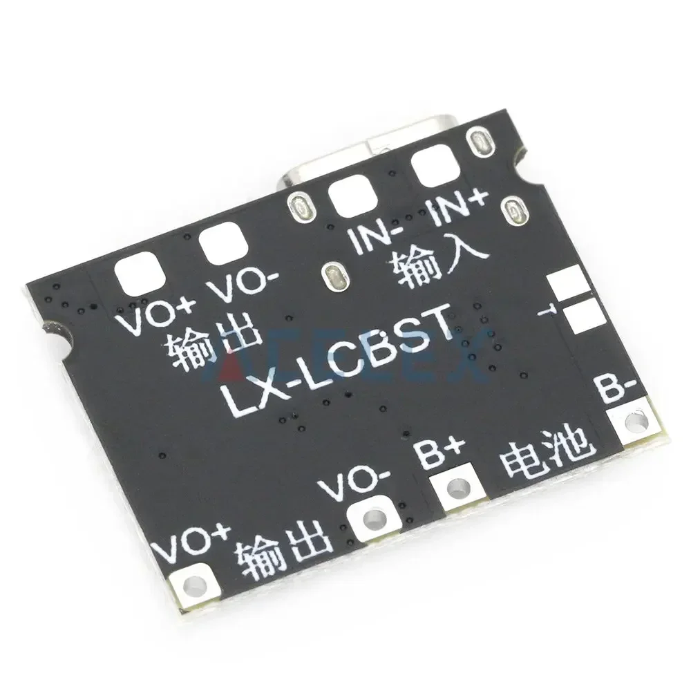Lithium Li-ion 18650 3.7V 4.2V Pin Sạc Ban DC-DC Bước Lên Tăng Cường Mô Đun TP4056 DIY Bộ Phần