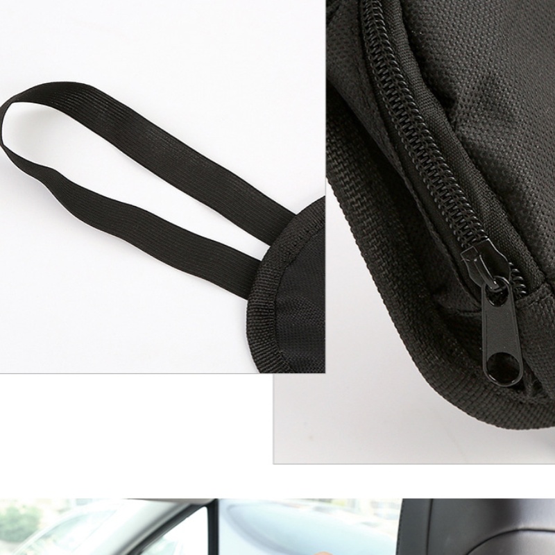 Car Seat Organizer Auto Seat Side Storage Hanging Bag Multi-Pocket Drink Holder Mesh Pocket Styling Organizer Phone Holder