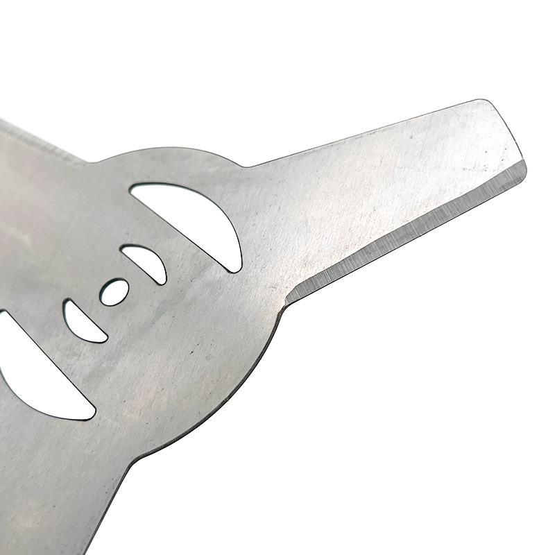 Garden Power Tool Accessories 4Pieces 5mm Metallic Blade 3Teeth for Electrical Grass Trimmer Brush Cutter