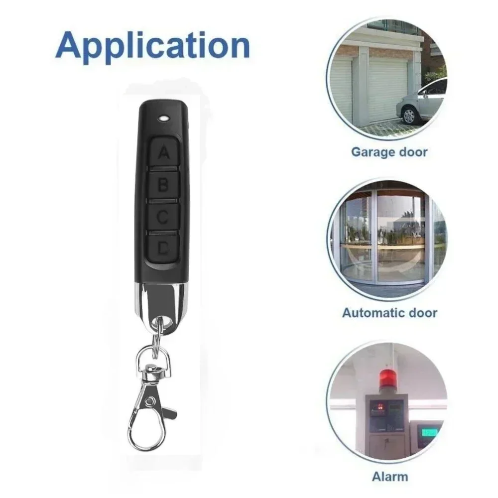 Duplicador de Control remoto Universal, copia de llave remota de 433mhz, reemplazo de clon, llavero de puerta de garaje, transmisor RF de 433Mhz, 1-50 Uds.