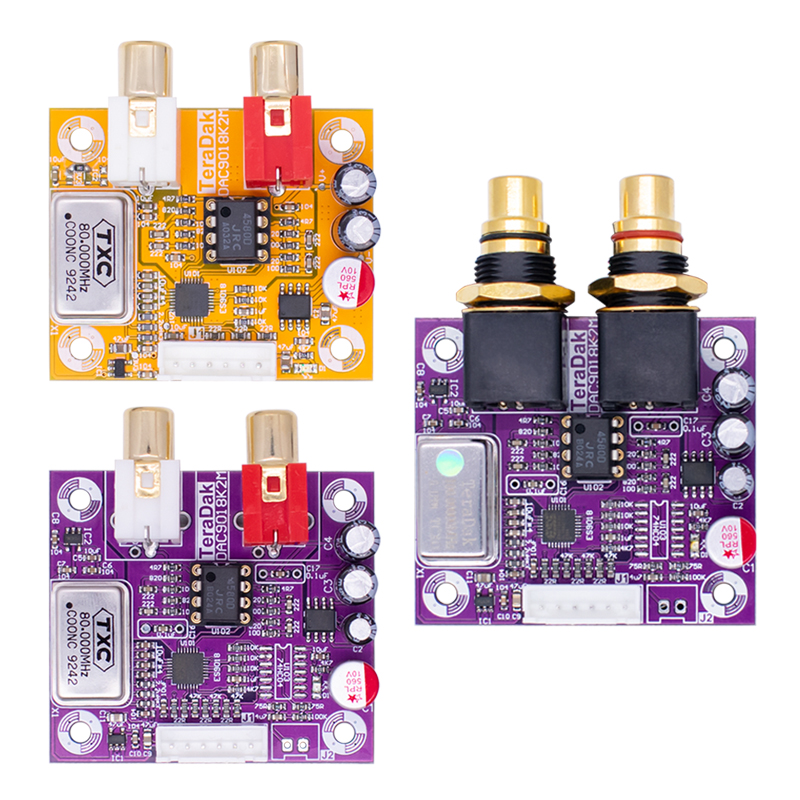 Es9018k2m Decodier karte Hifi DAC Digital Audio Soundkarte Encoder i2s Koaxial eingang 24/192khz für Himbeer Pi 2b 3b 3b 4b