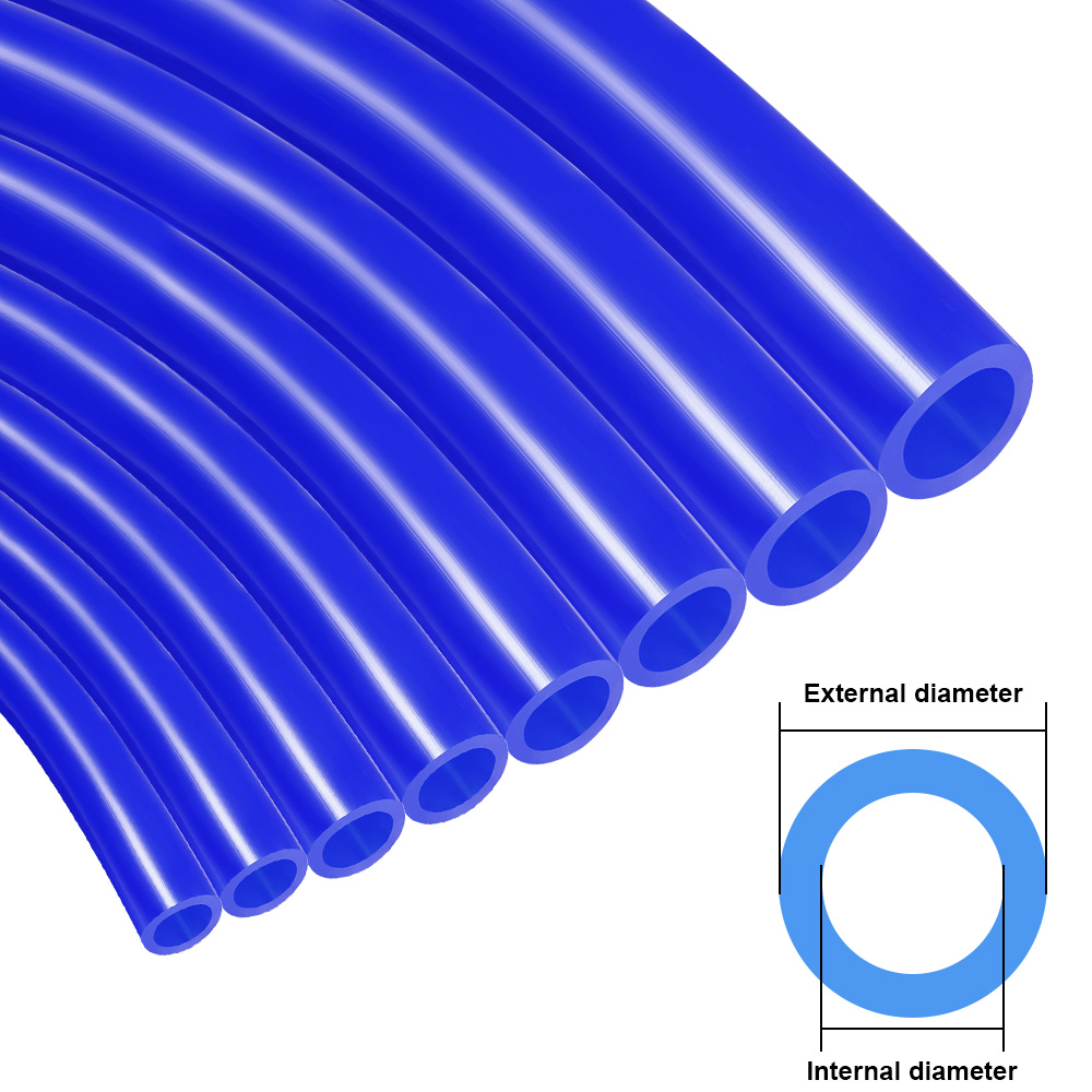 青赤 1 メートル 3 ミリメートル厚さの車の真空シリコーンホースユニバーサル内径 3/5/4/6/8/10/12/14 ミリメートルレーシングラインパイプチューブ