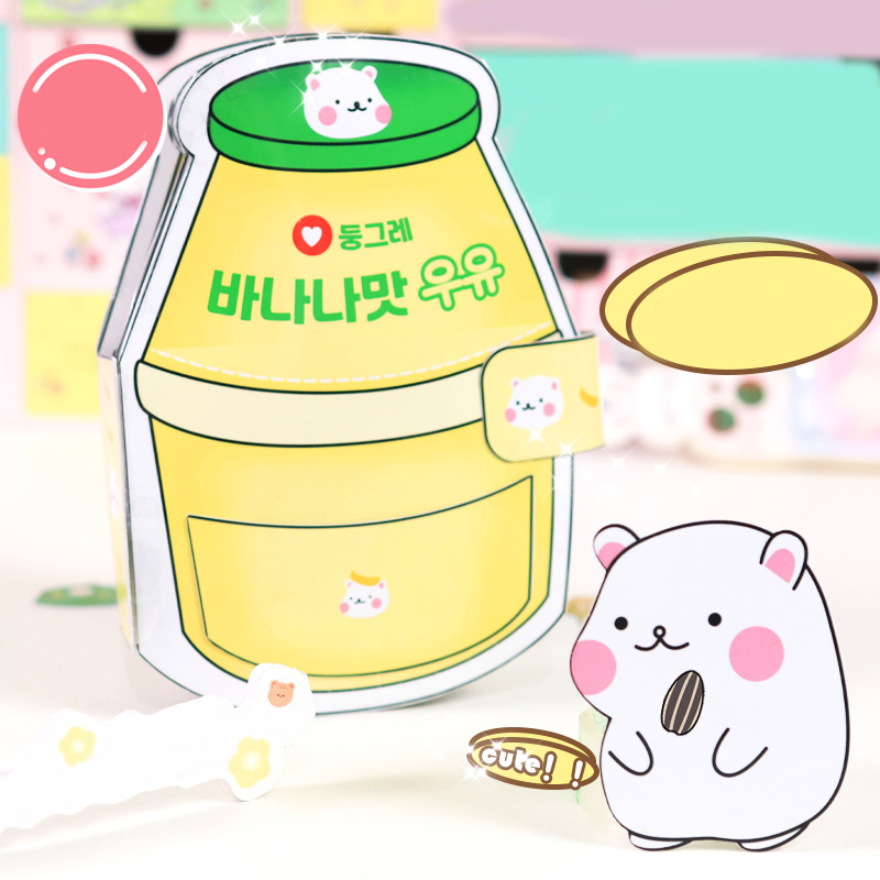 Libro blando de leche de plátano para hámster, libro blando hecho a mano