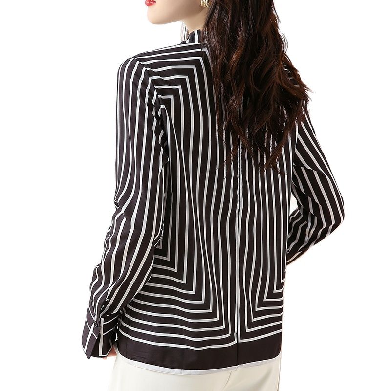 Blusas de Mujer a la moda, nuevas camisas elegantes de oficina para Mujer, Blusas de Mujer, camisas de manga larga, Tops