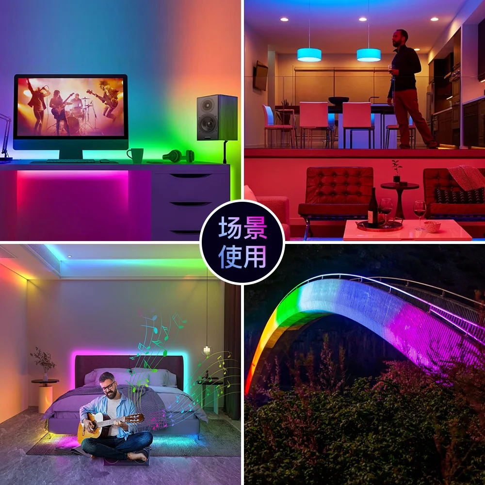 Super Thin 3mm WS2812b LED Strip Light DC 5V 12V Individually Addressable SPI RGB Pixel LED Tape Ribbon Dream Colour DIY
