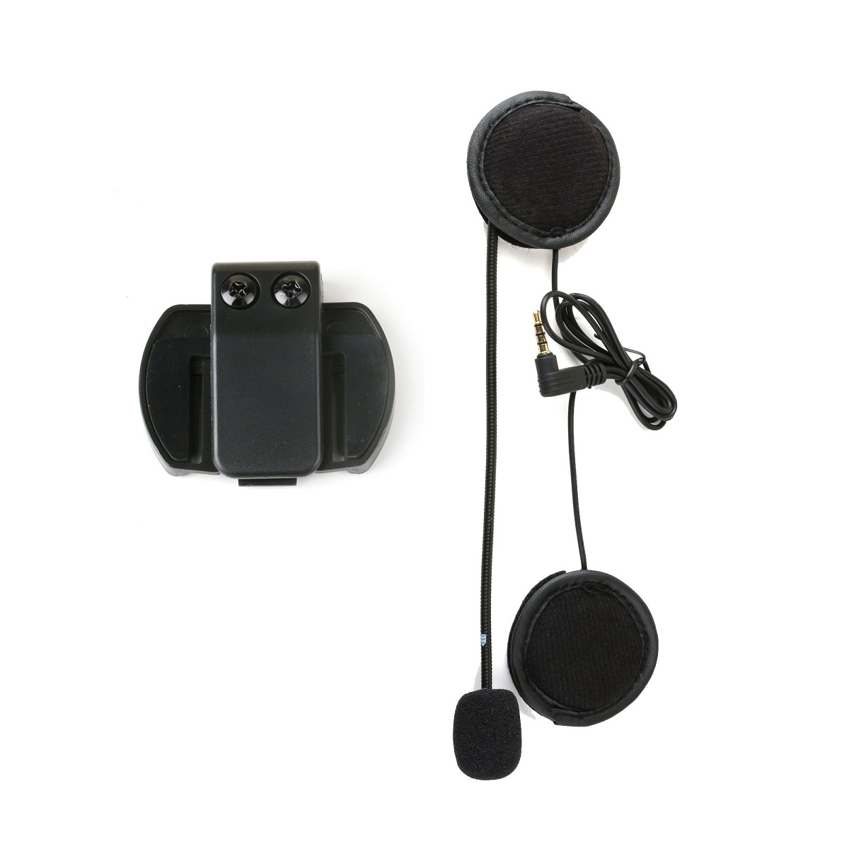 EJEAS V6 PRO Capacete Intercom Clip 3.5mm Microfone Speaker Headset para Vnetphone V4 Motocicleta Bluetooth Interphone