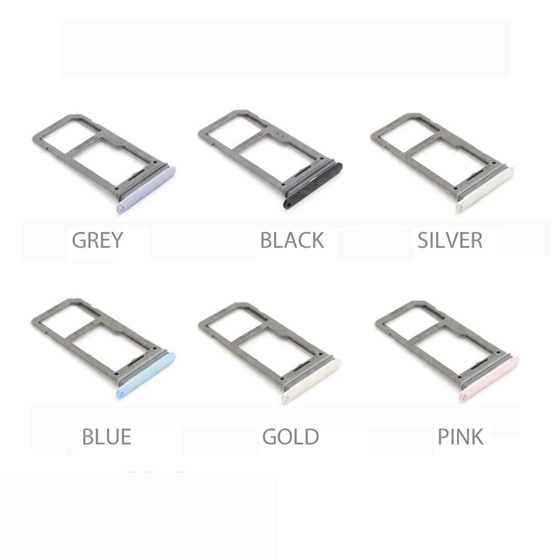Dành Cho Samsung Galaxy Samsung Galaxy S8 G950 G950F S8 Plus G955 G955F Điện Thoại Chính Hãng Nhà Ở Mới Sim Card Và Thẻ Nhớ Micro SD khay Đựng