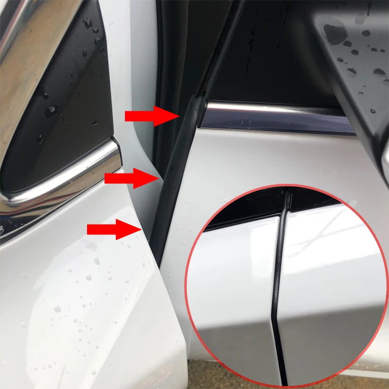 Seametal 2/4 メートル車のドアゴムシールストリップ Z 型トリム遮音ウェザーストリップ Z タイプゴムストリップカーアクセサリー